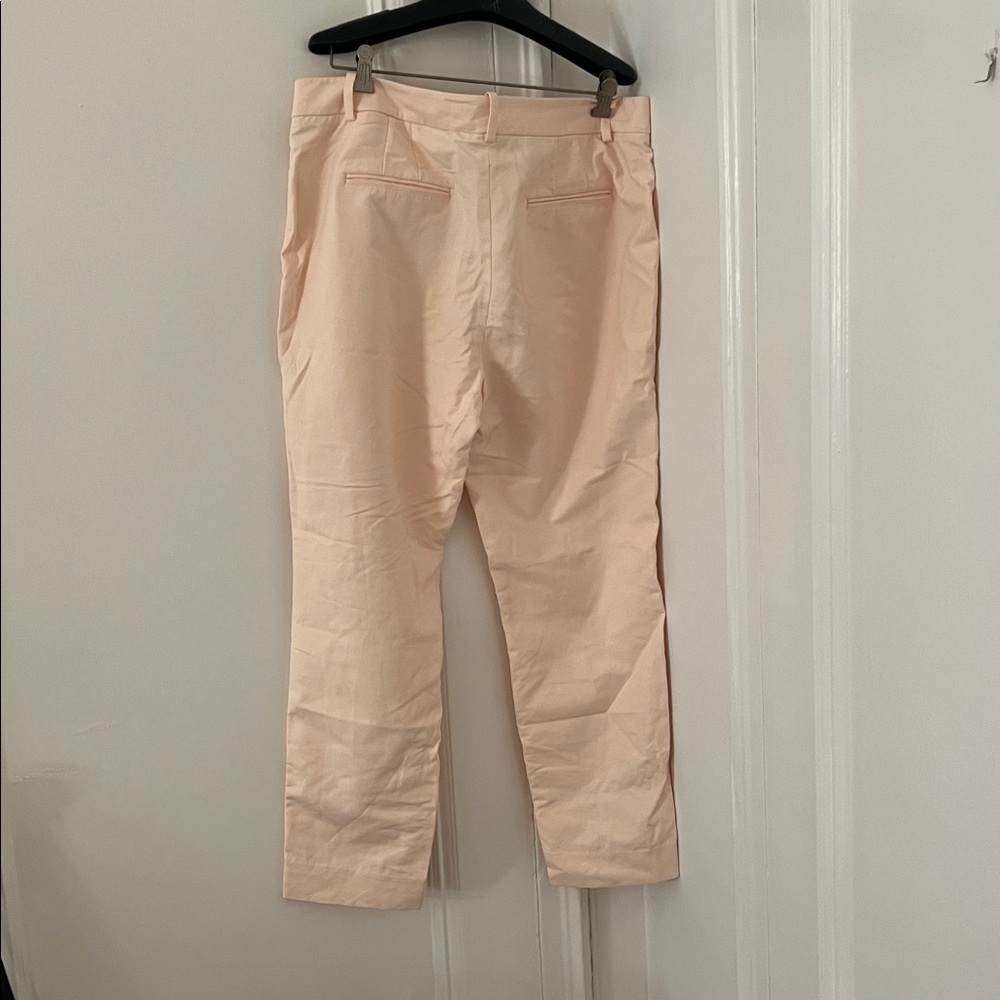 White House Black Market Light Pink Trousers Slim Ankle - 14R